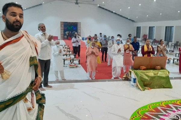 First Day – Navratri Festival at Vishv Umiyadham Jaspur, Ahmedabad