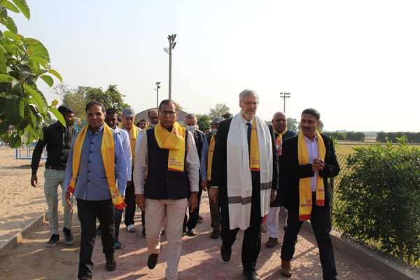 Ambassador of the Government of Israel visited at Vishv Umiyadham